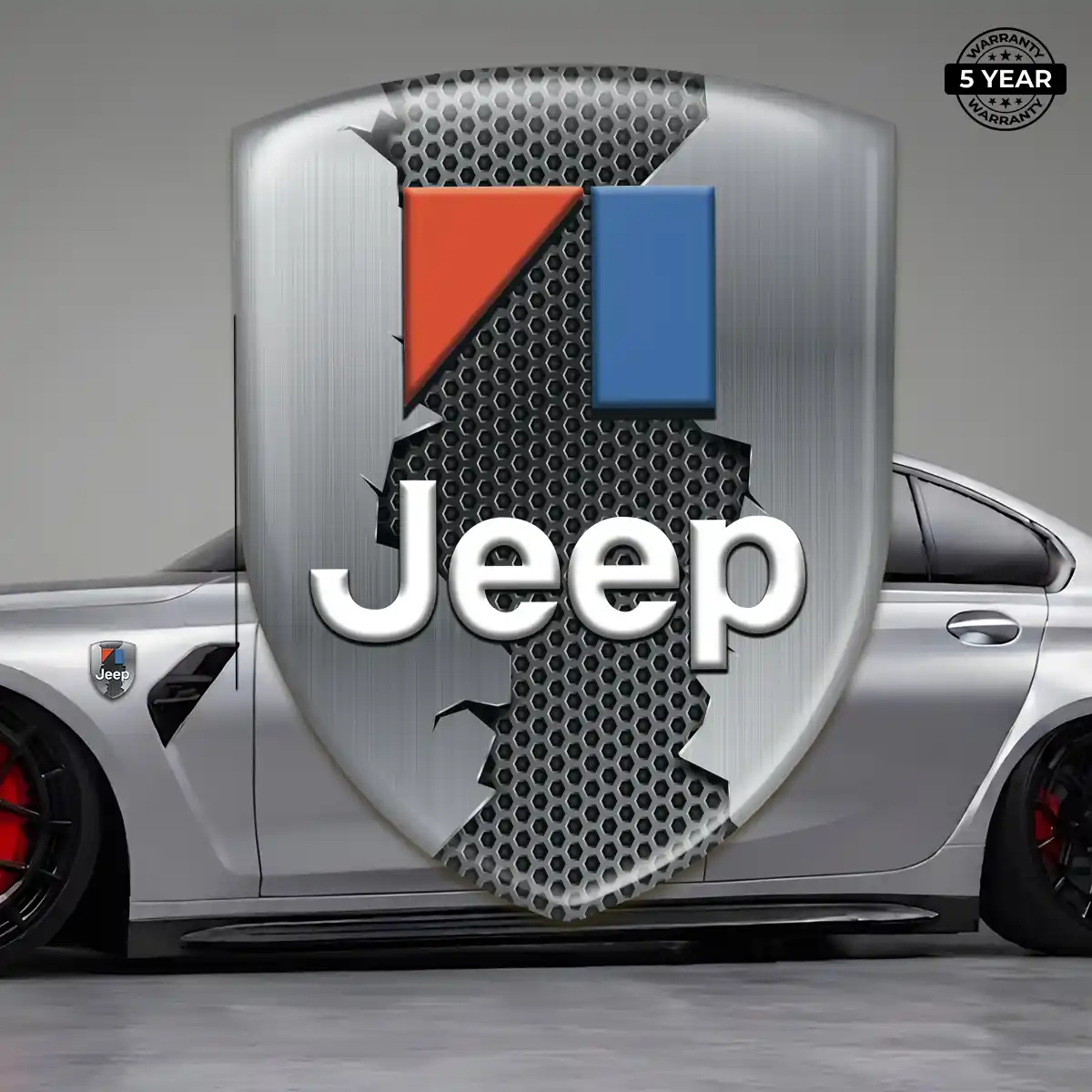 Jeep Resin Badge Sticker Prestige Line