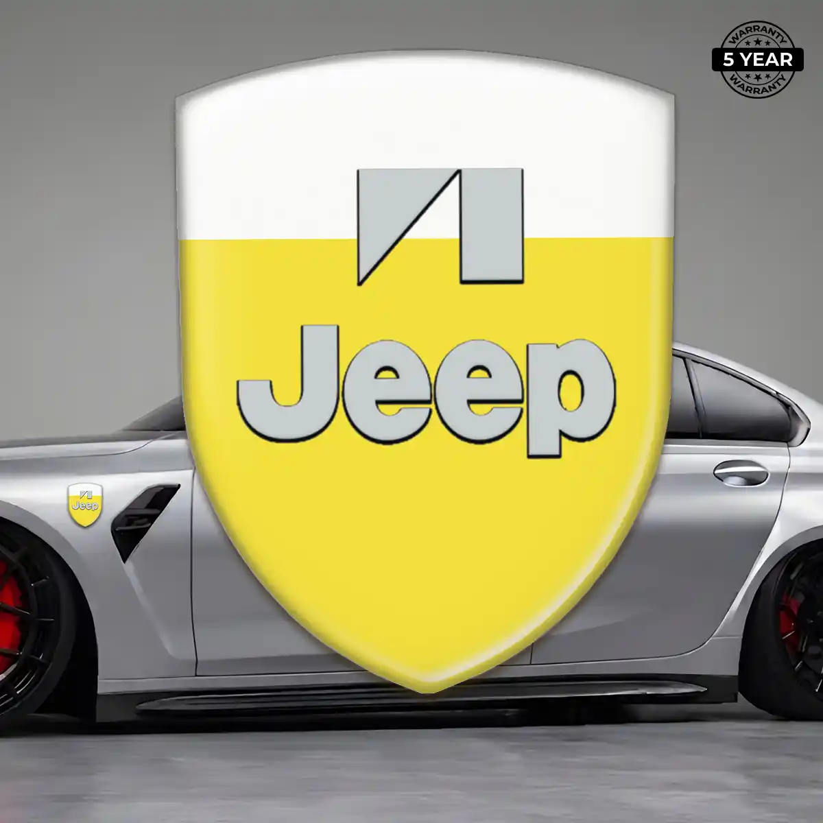 Jeep Resin Badge Sticker Prime Quality