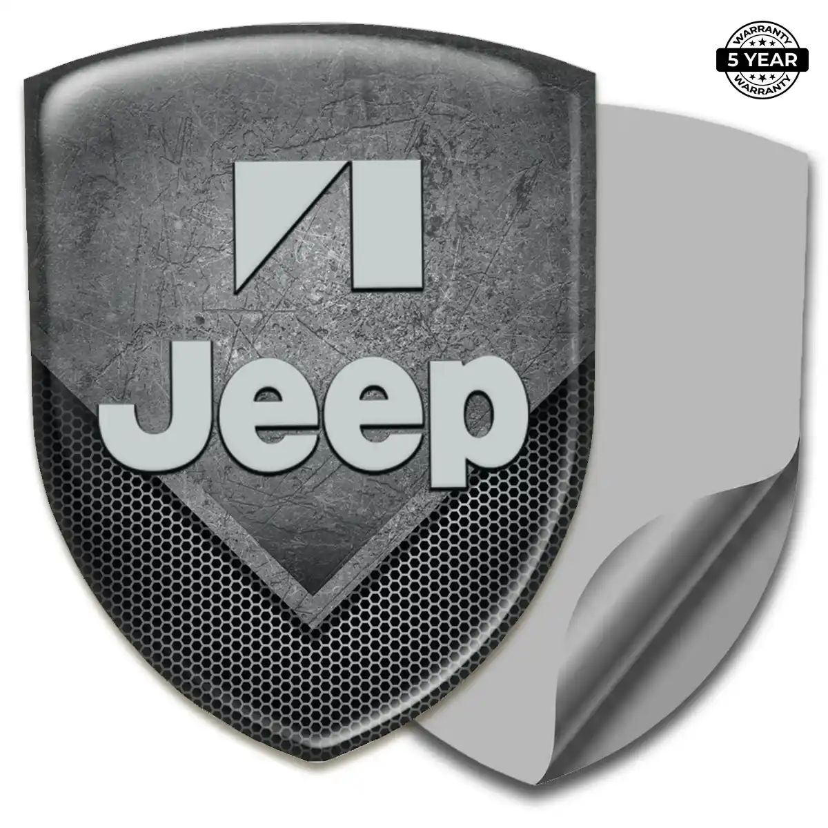 Jeep Resin Badge Sticker Signature Grade