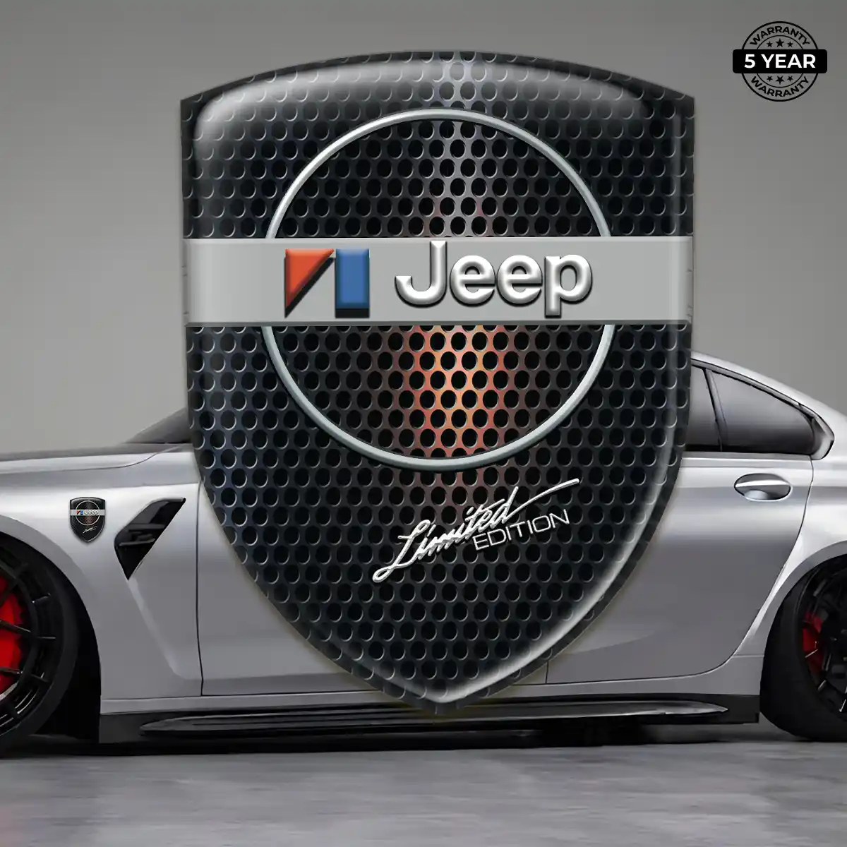 Jeep Resin Domed Sticker Exclusive Series