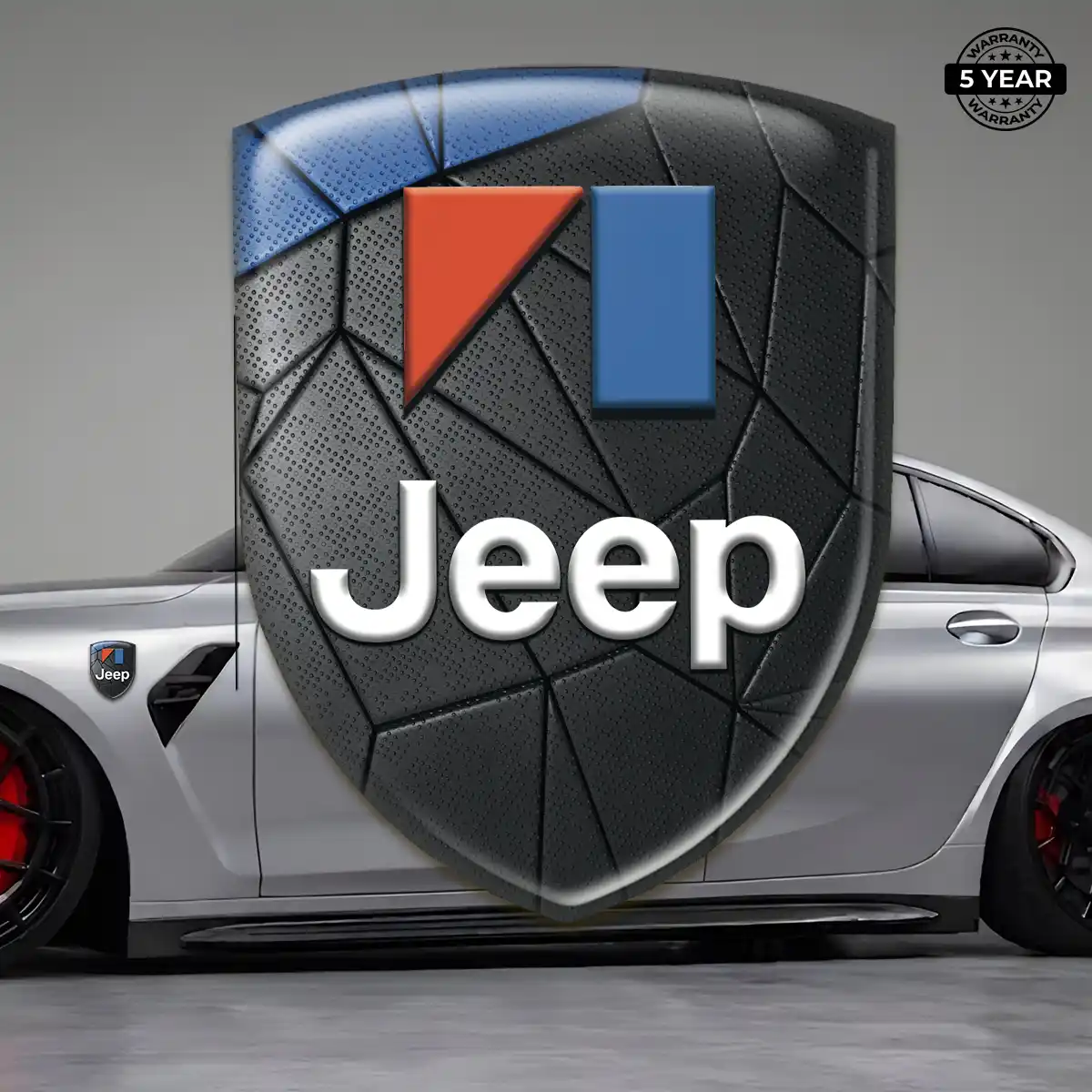 Jeep Resin Domed Sticker Prestige Line