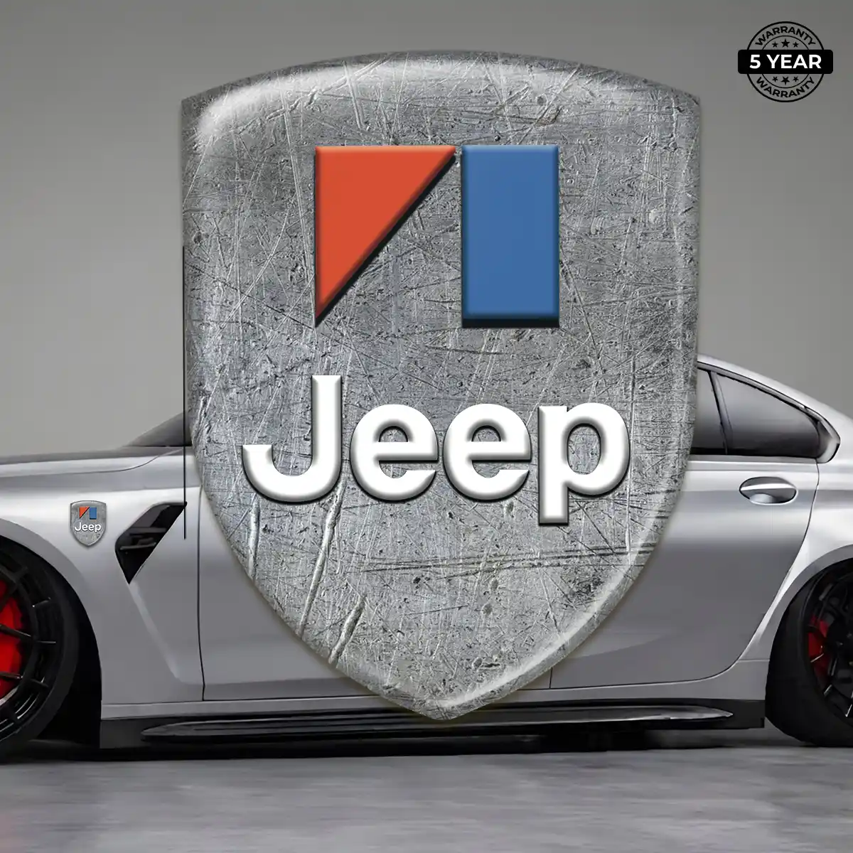 Jeep Resin Domed Sticker Signature Grade