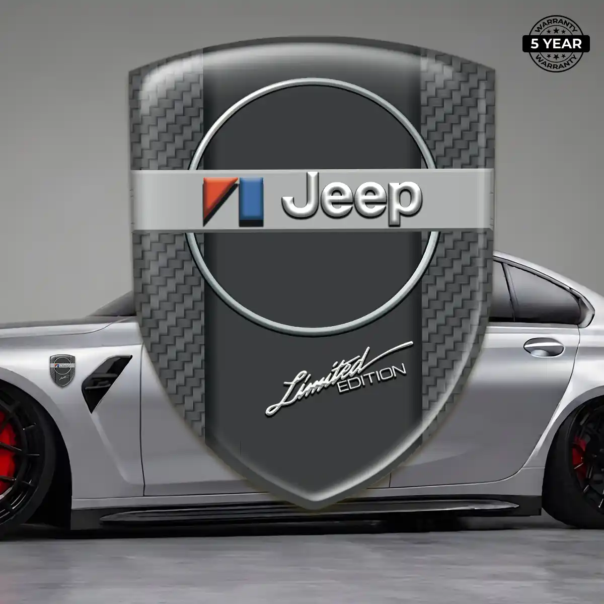 Jeep Resin Emblem Sticker Resin Elite