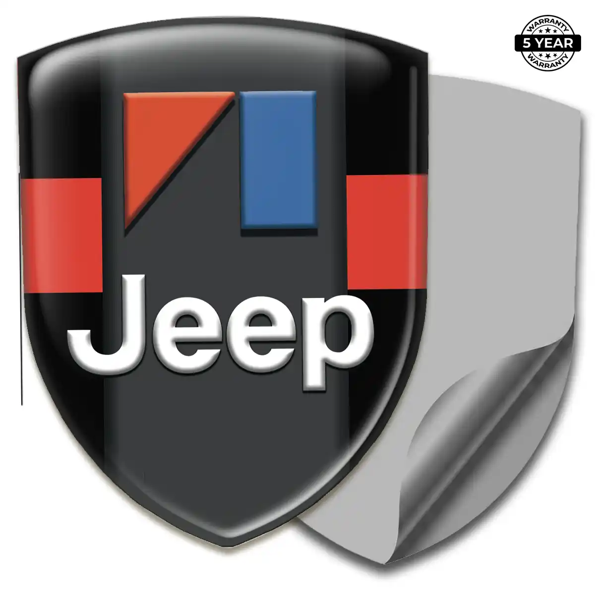 Jeep Self Adhesive Emblem Sticker Superior Craft