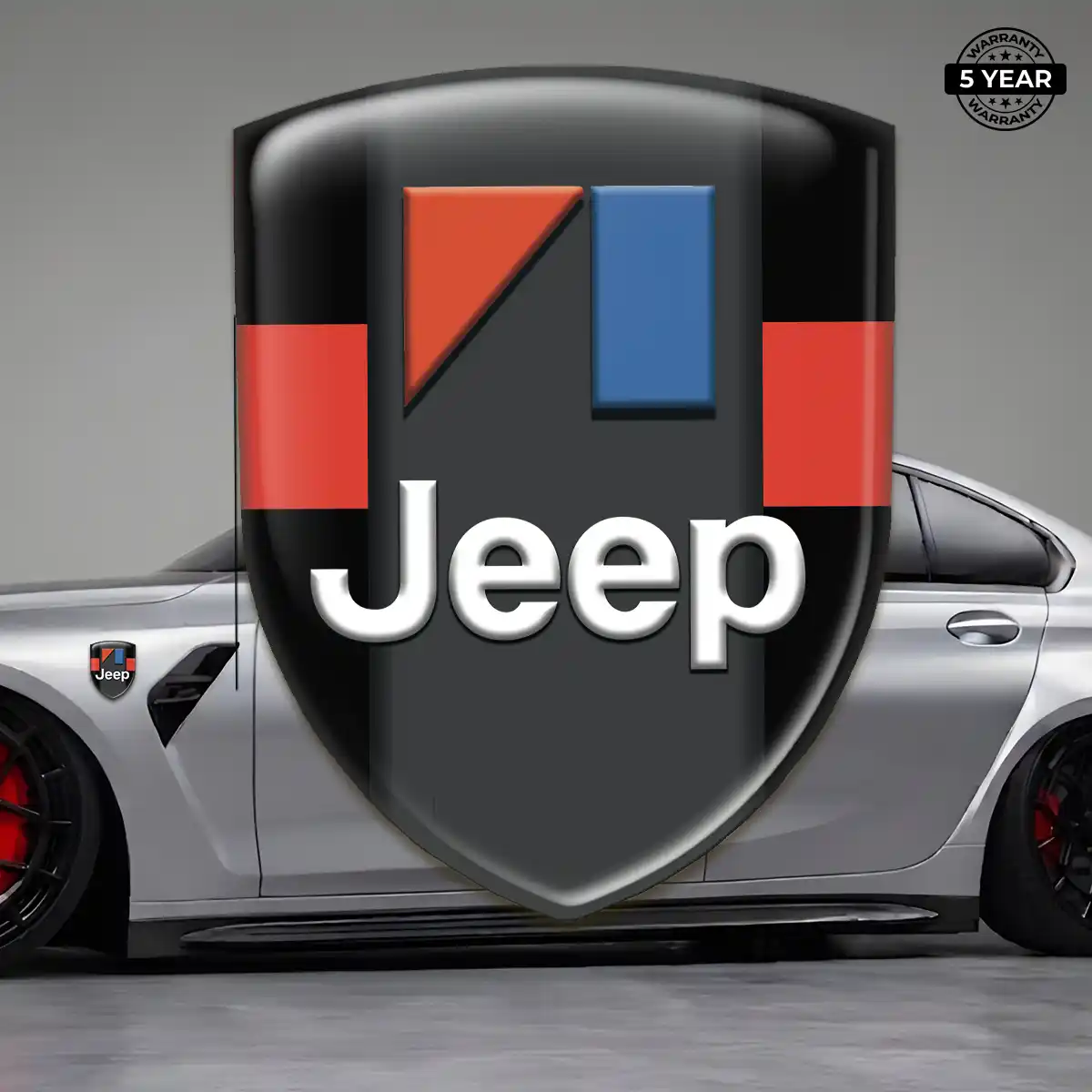 Jeep Self Adhesive Emblem Sticker Superior Craft