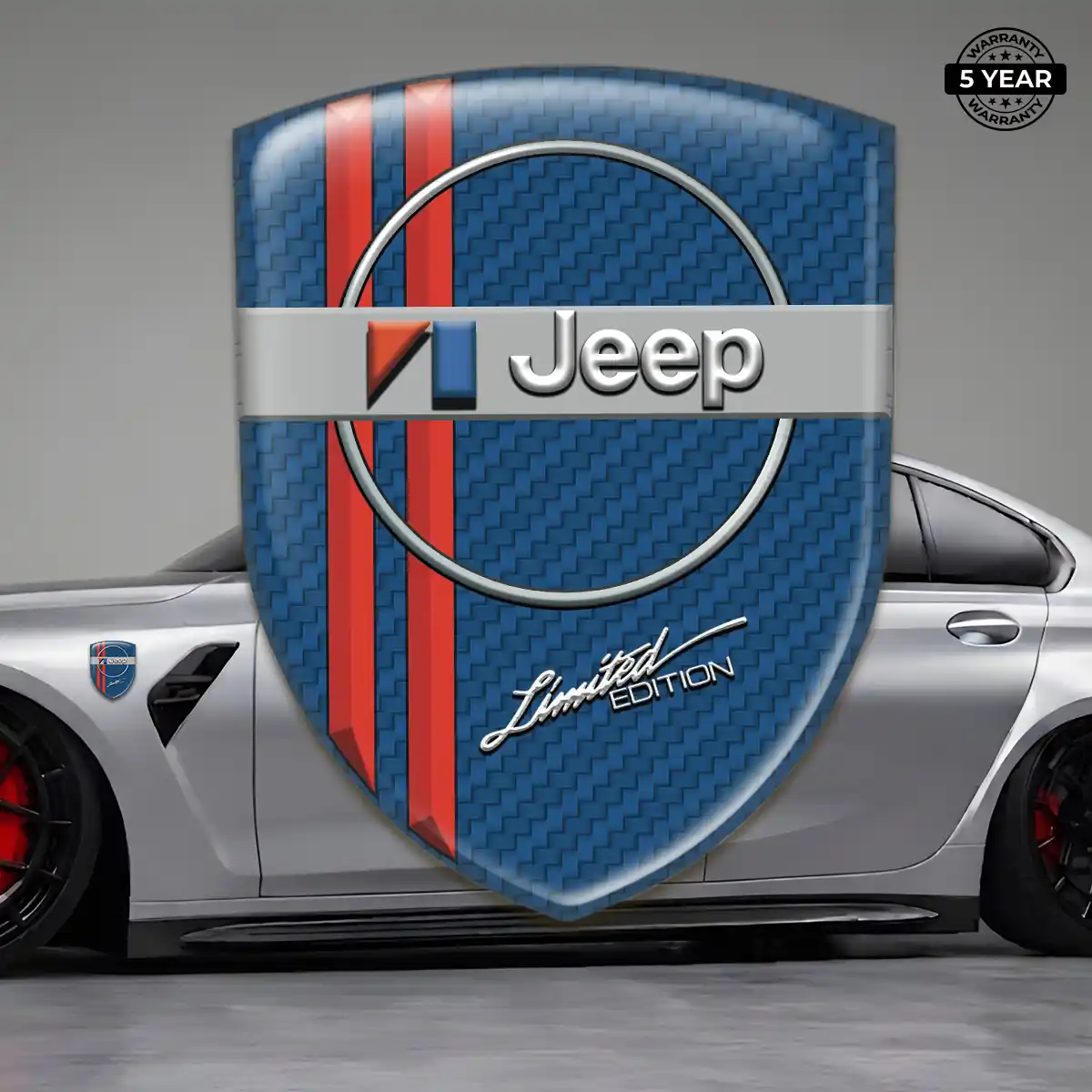 Jeep Silicone Badge Cabin Style