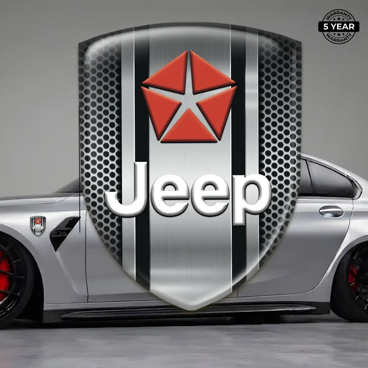 Jeep Silicone Badge Deluxe Edition