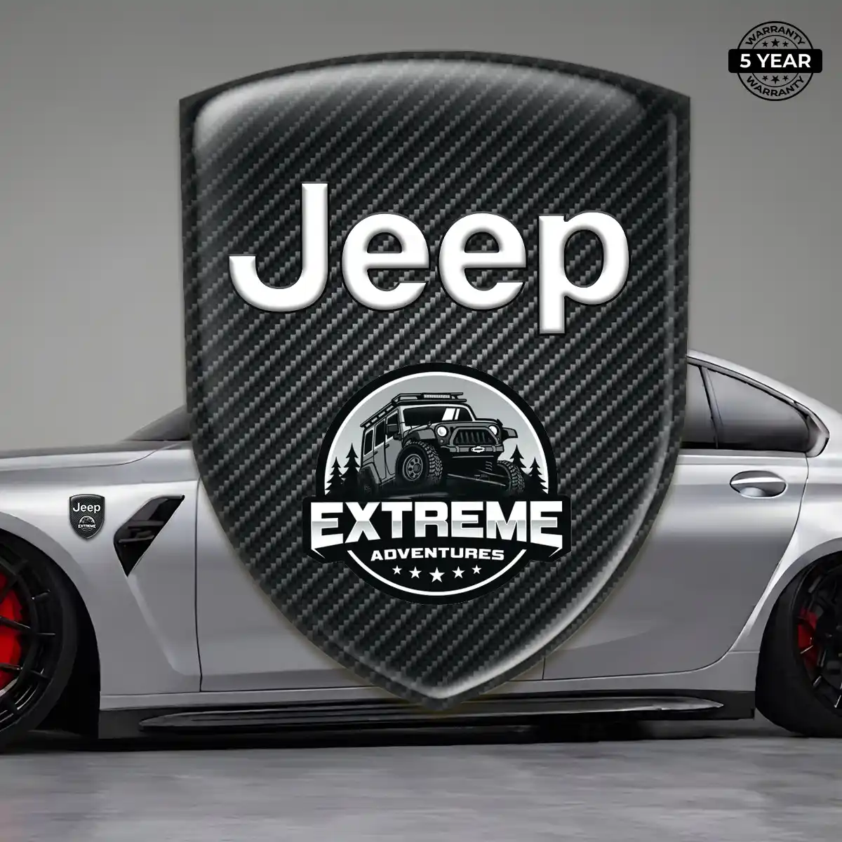 Jeep Silicone Badge Elite Edition