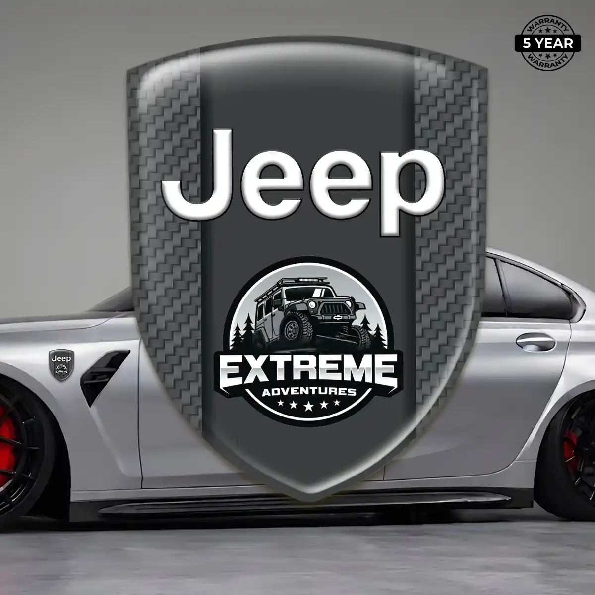 Jeep Silicone Badge Exclusive Series