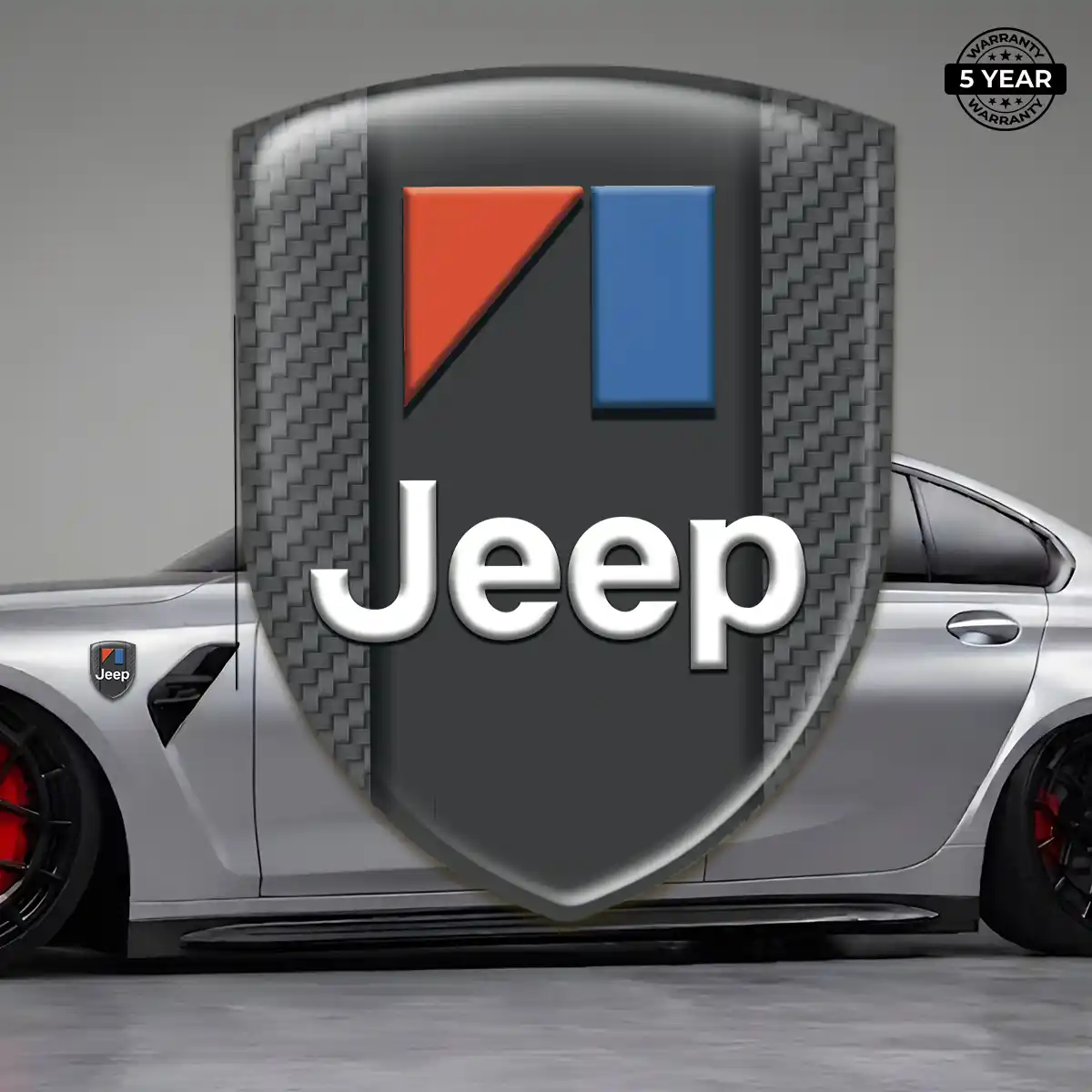 Jeep Silicone Badge Noble Edition