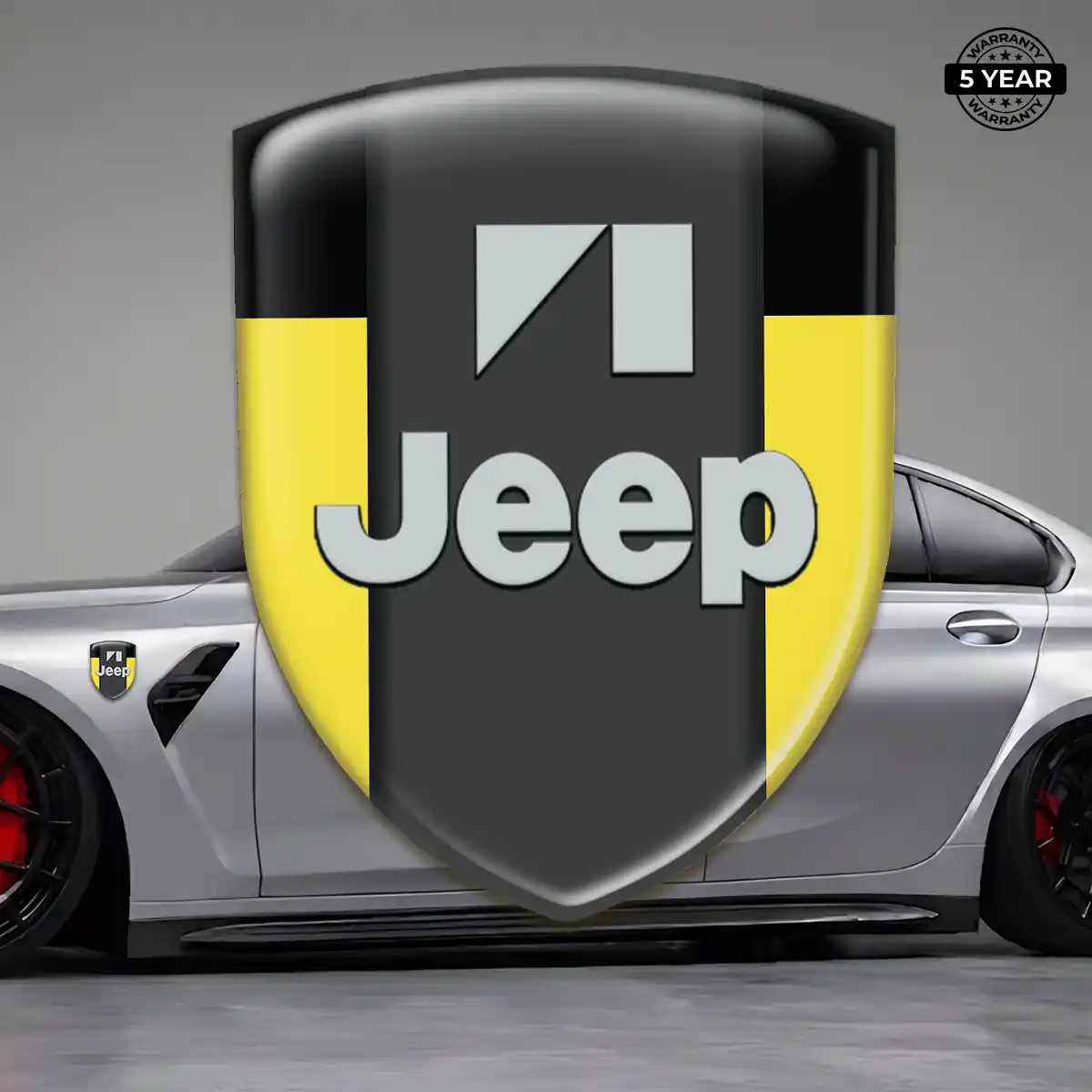 Jeep Silicone Badge Opulent Line