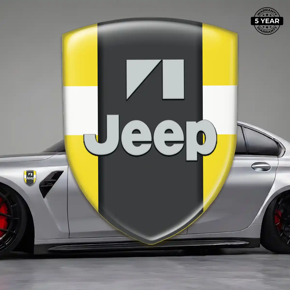 Jeep Silicone Badge Prestige Line