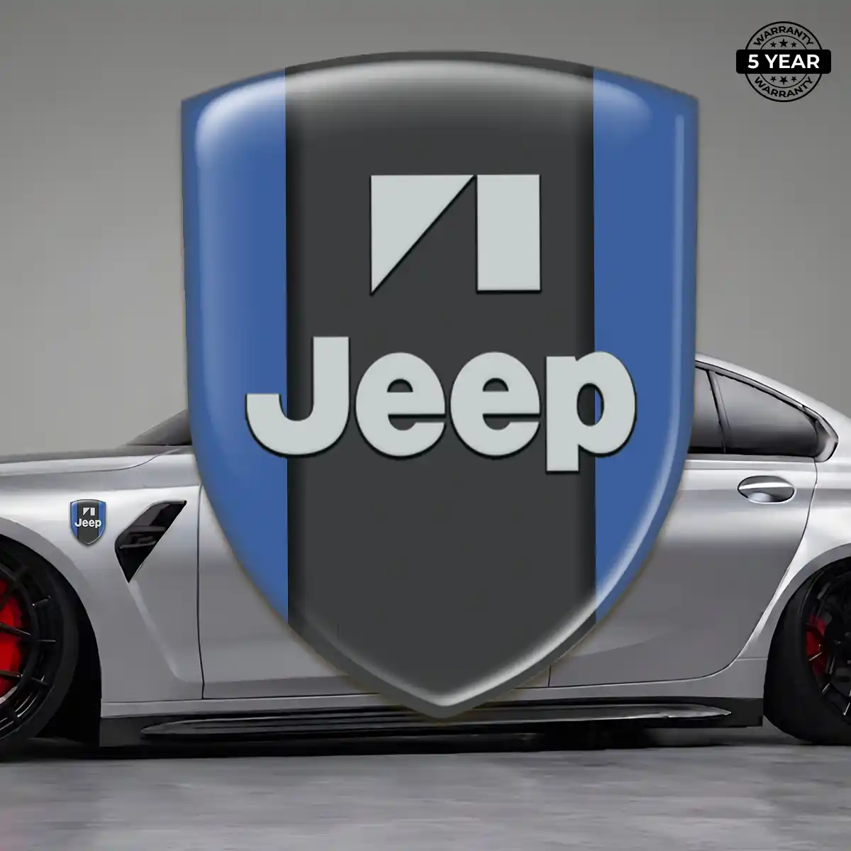 Jeep Silicone Badge Prime Quality