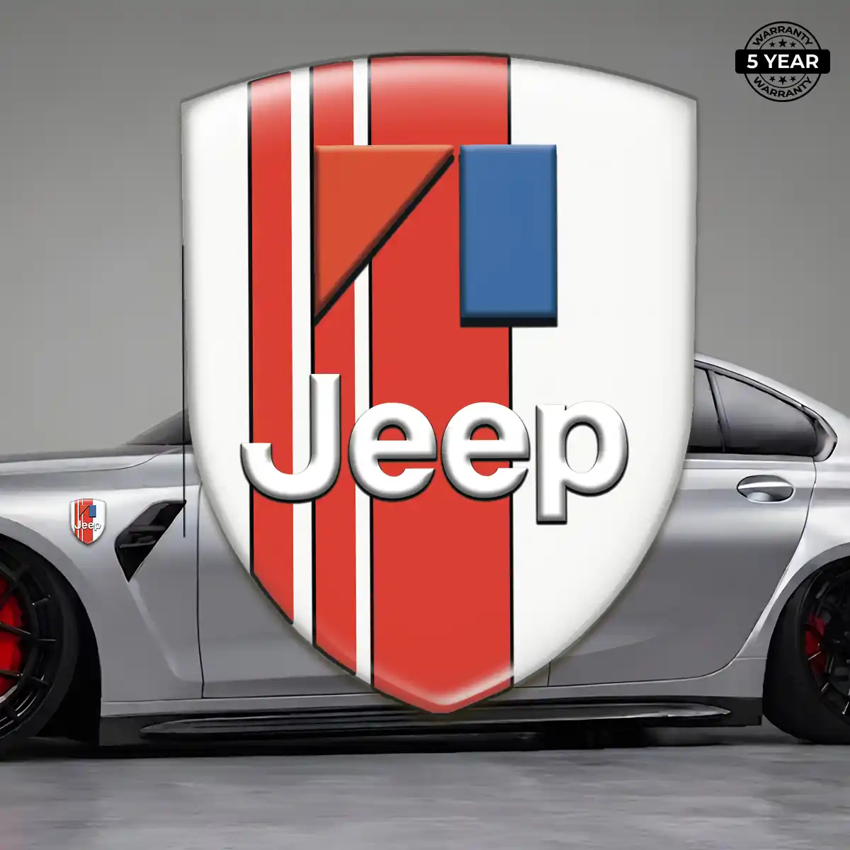 Jeep Silicone Badge Resin Elite