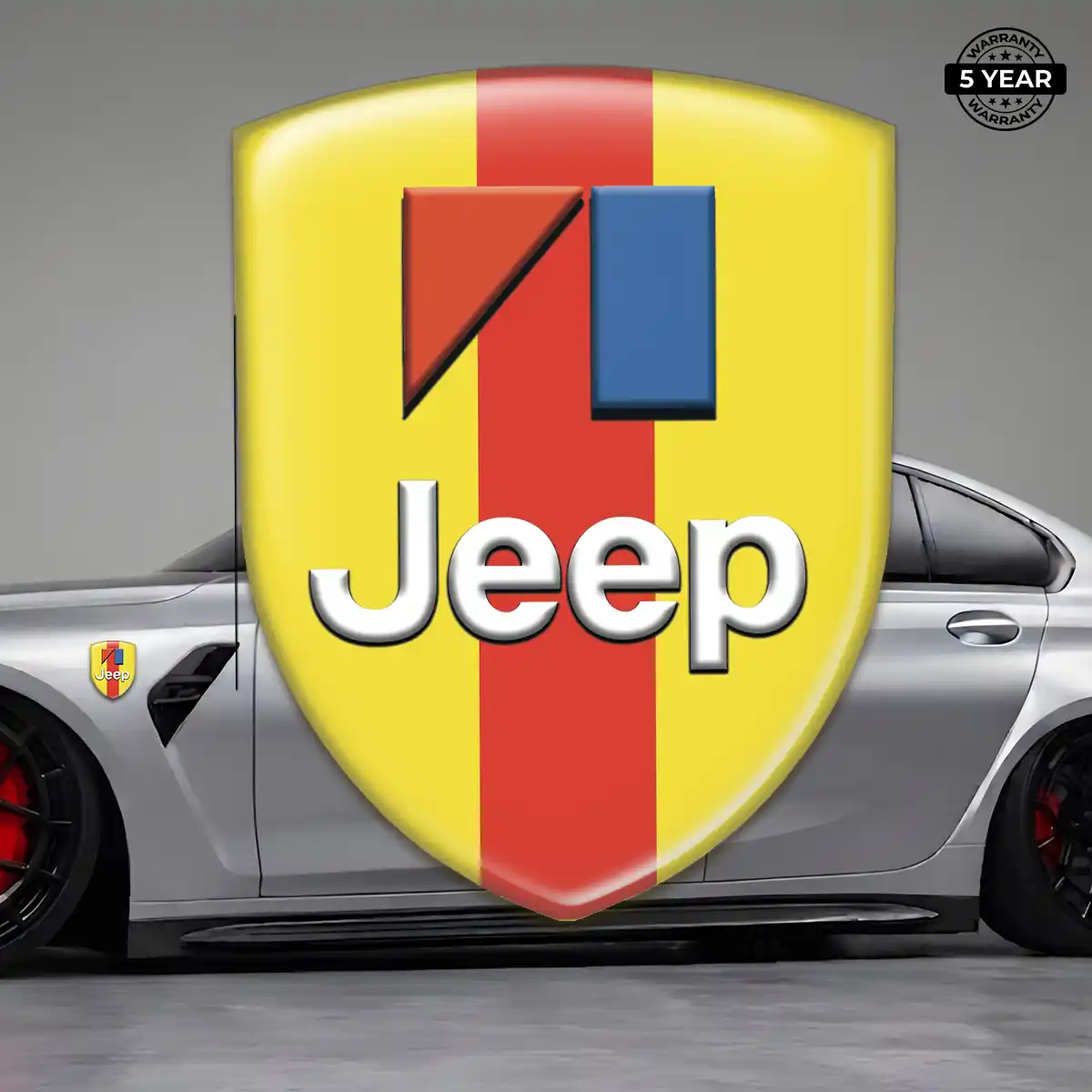 Jeep Silicone Badge Signature Grade