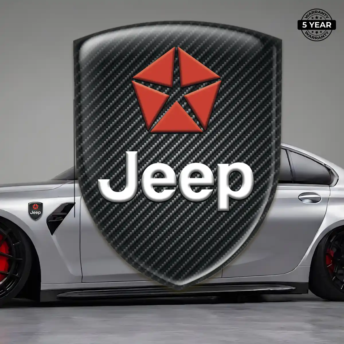 Jeep Silicone Emblem Elite Edition