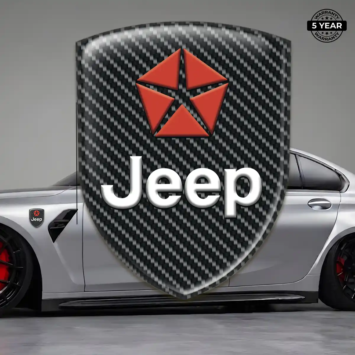 Jeep Silicone Emblem Noble Edition