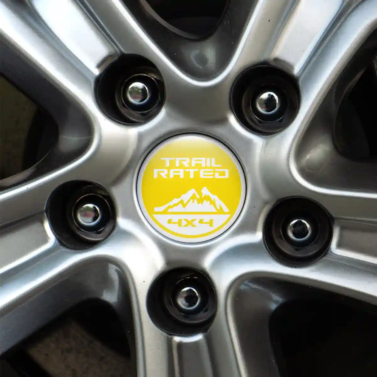 Jeep Silicone Emblem Self-Adhesive High Quality