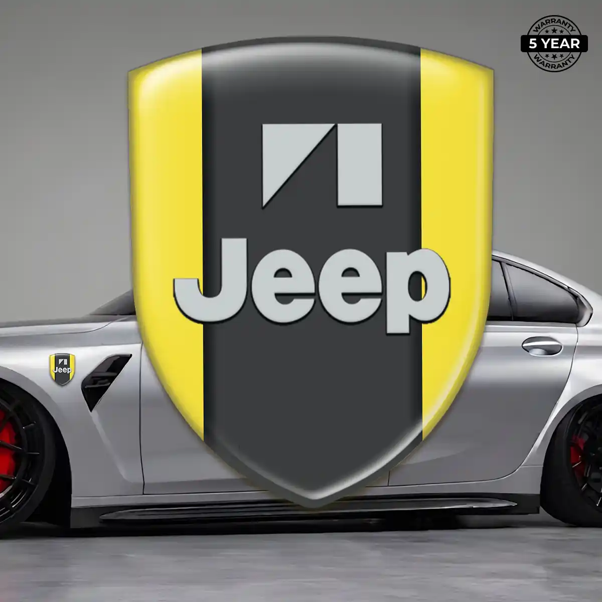 Jeep Silicone Emblem Signature Grade