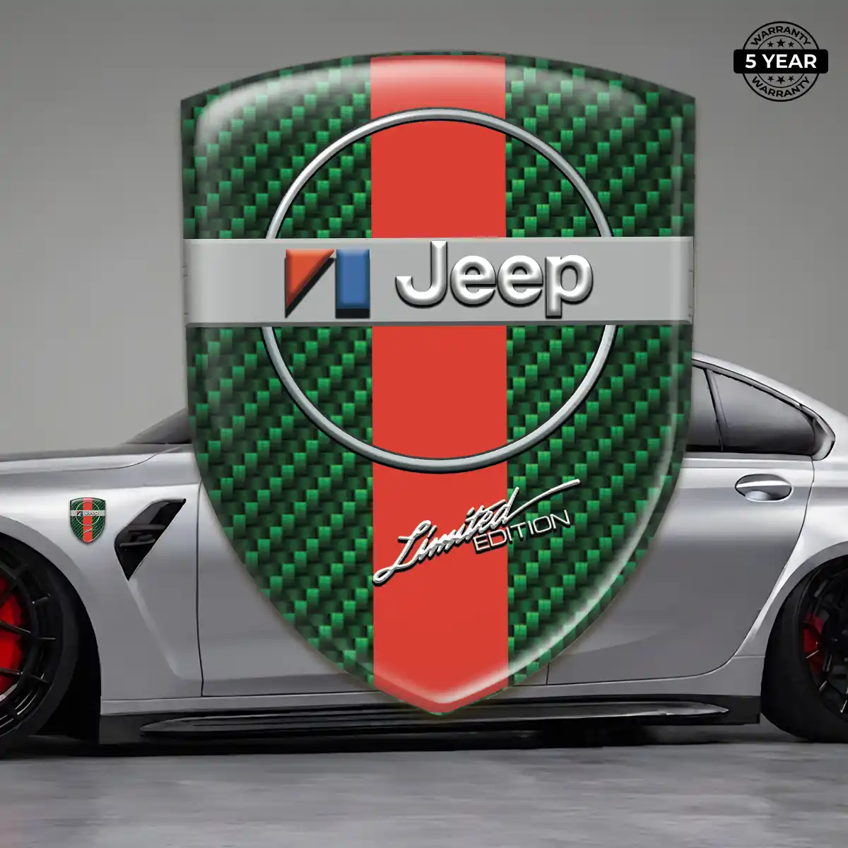 Jeep Silicone Emblem Superior Craft