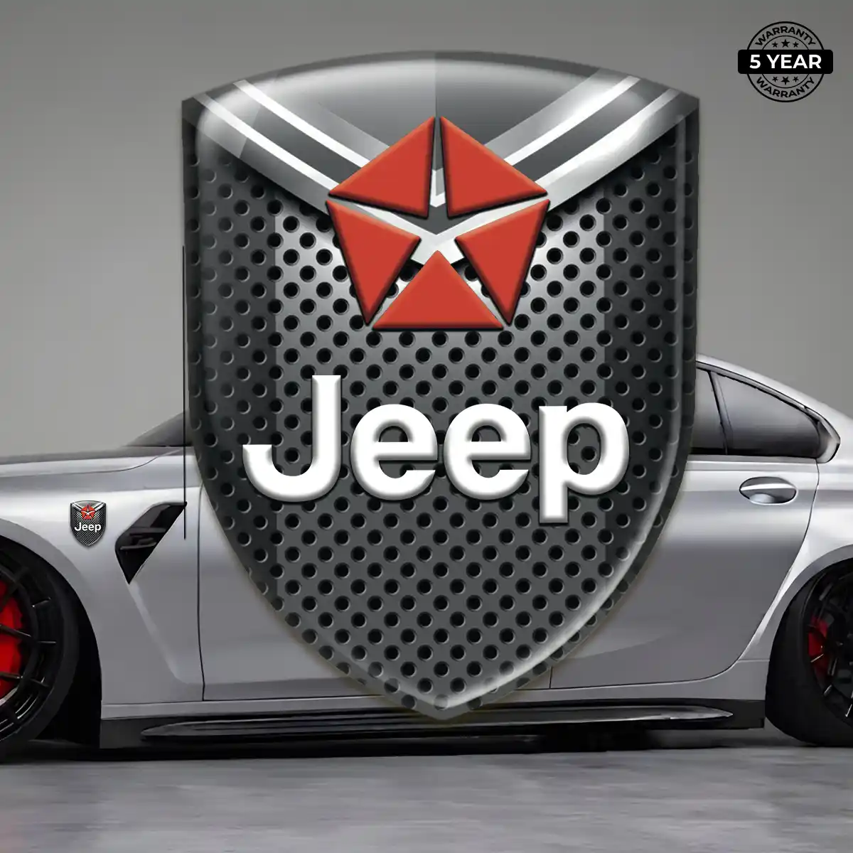 Jeep Silicone Sticker Cabin Style