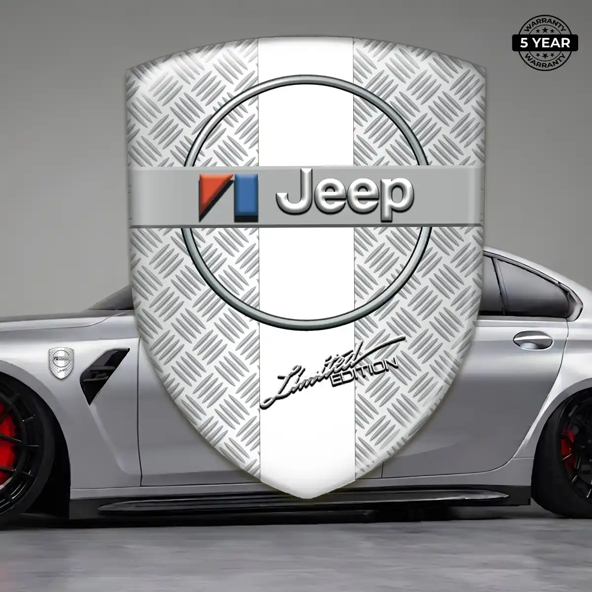 Jeep Silicone Sticker Exterior Luxe