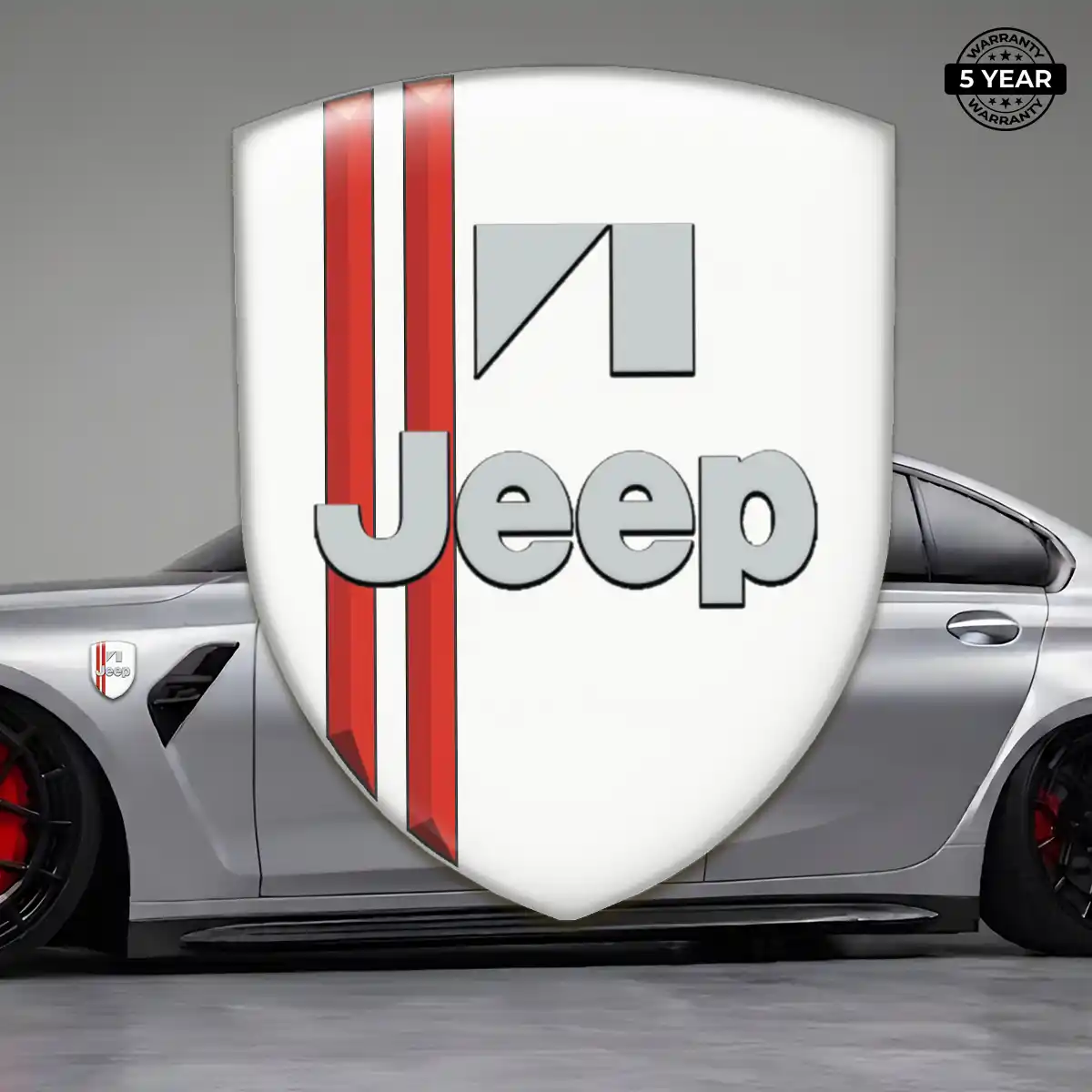 Jeep Silicone Sticker Opulent Line