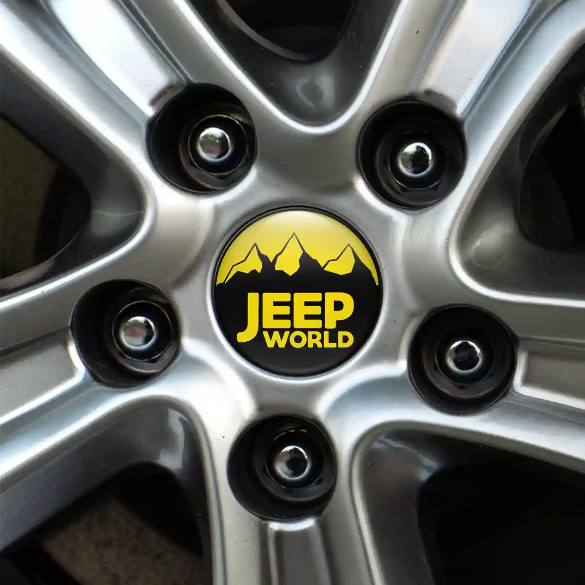 Jeep Silicone Sticker Premium Edition