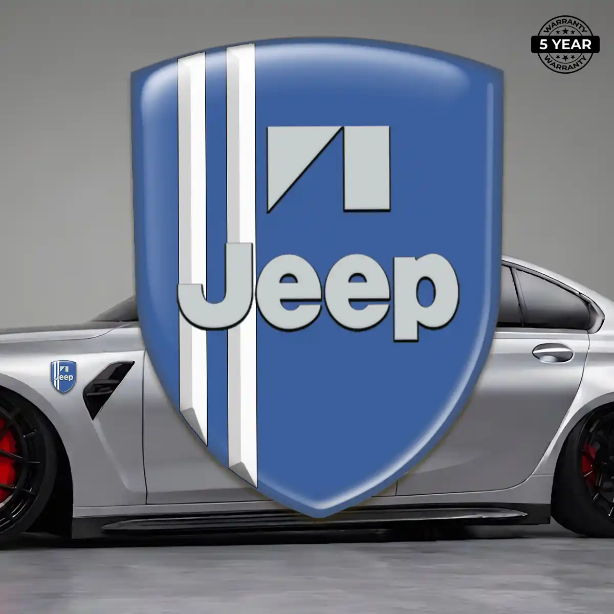Jeep Silicone Sticker Prime Quality