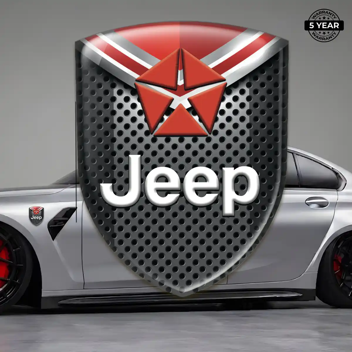 Jeep Silicone Sticker Resin Elite
