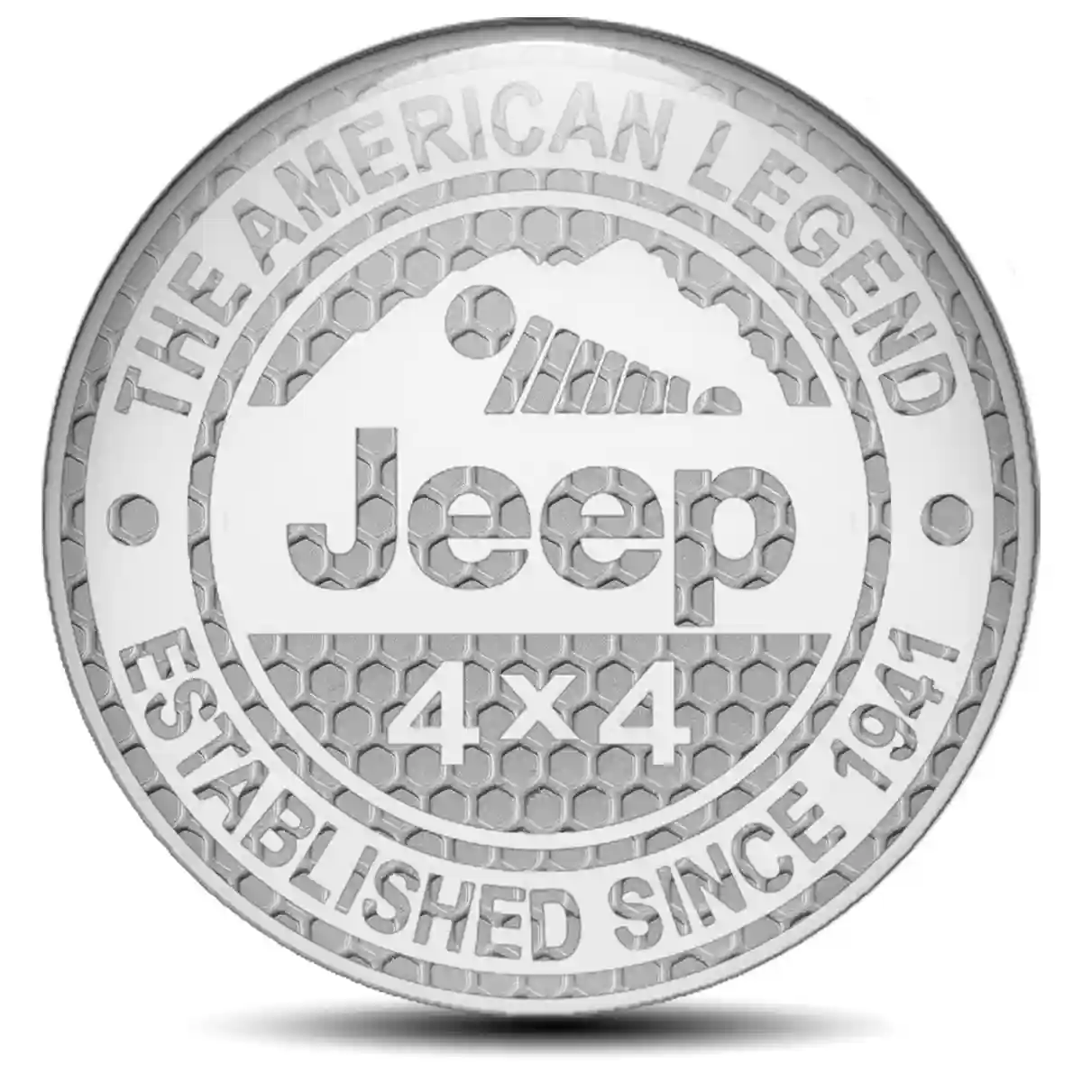 Jeep Silicone Sticker Self-Adhesive Limited Edition