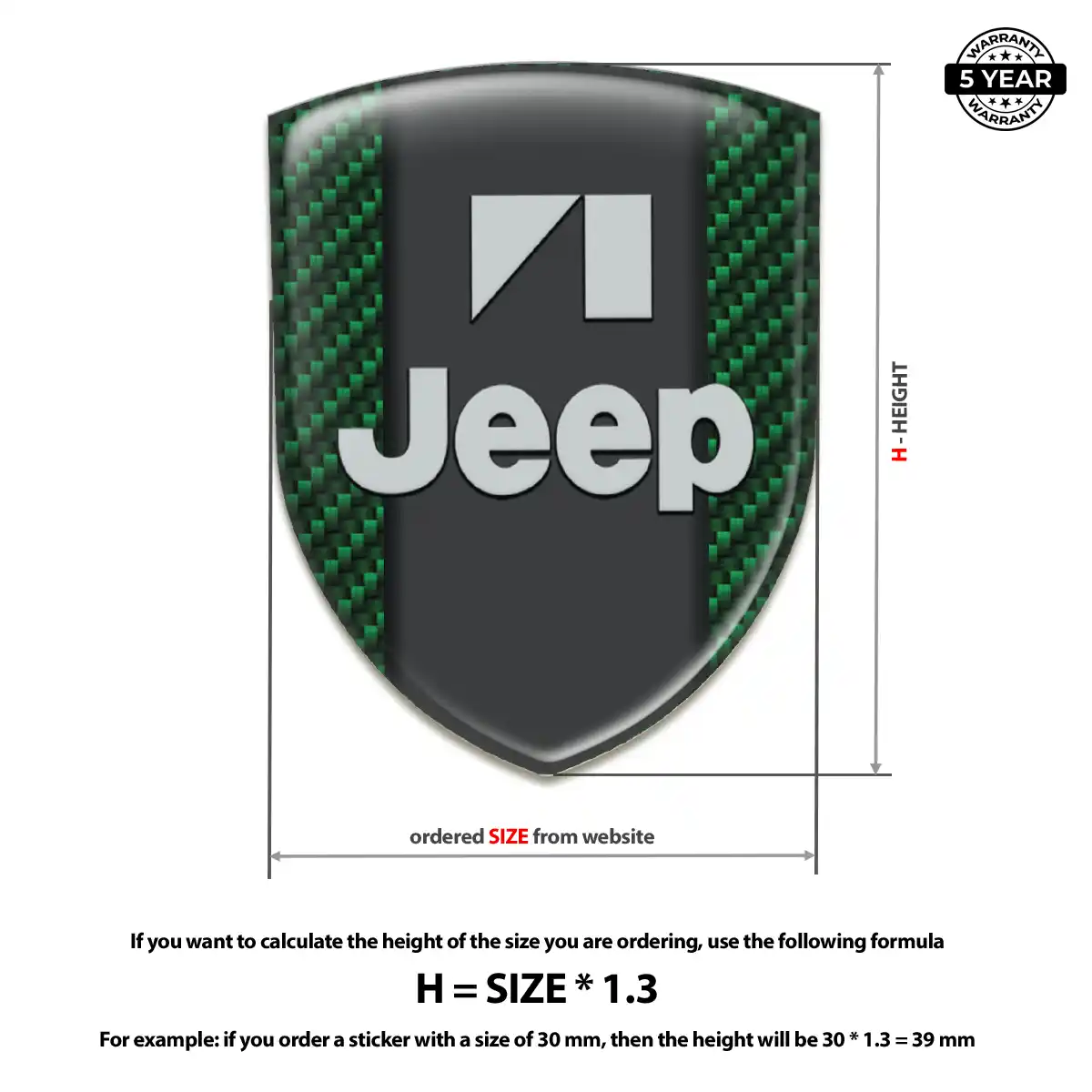 Jeep Sticker Deluxe Edition