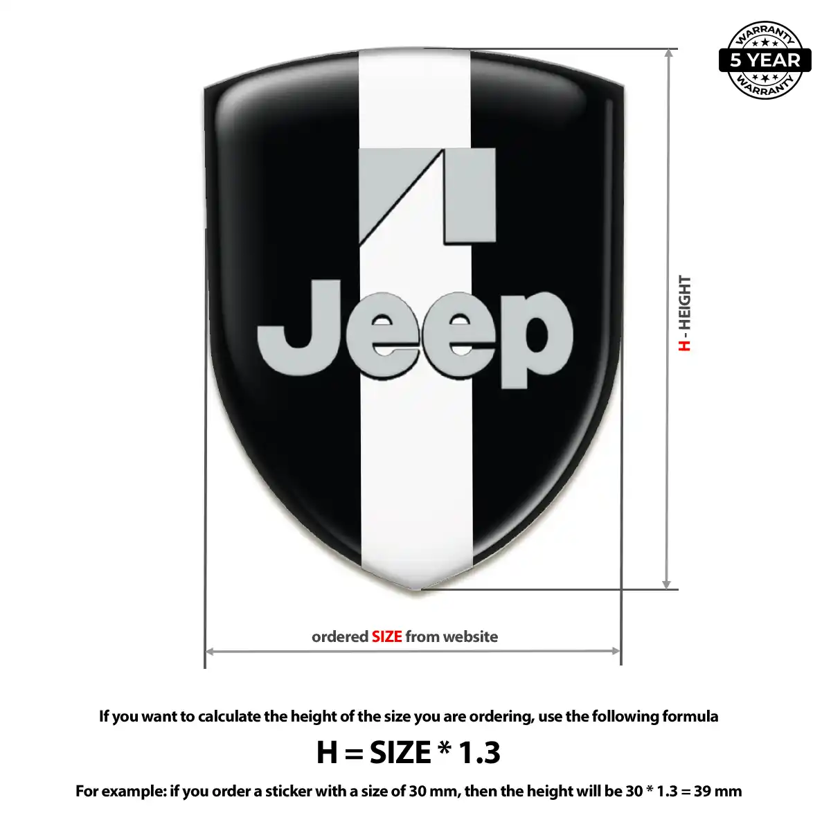 Jeep Sticker Elite Edition