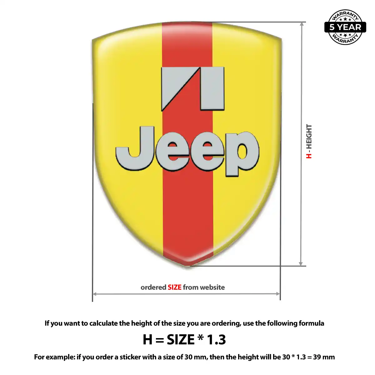 Jeep Sticker Exclusive Series