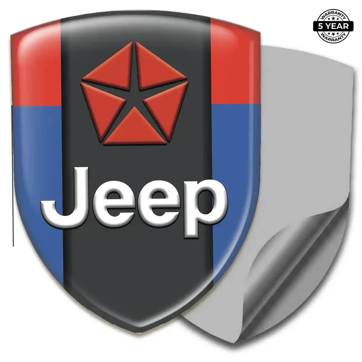 Jeep Sticker Resin Elite