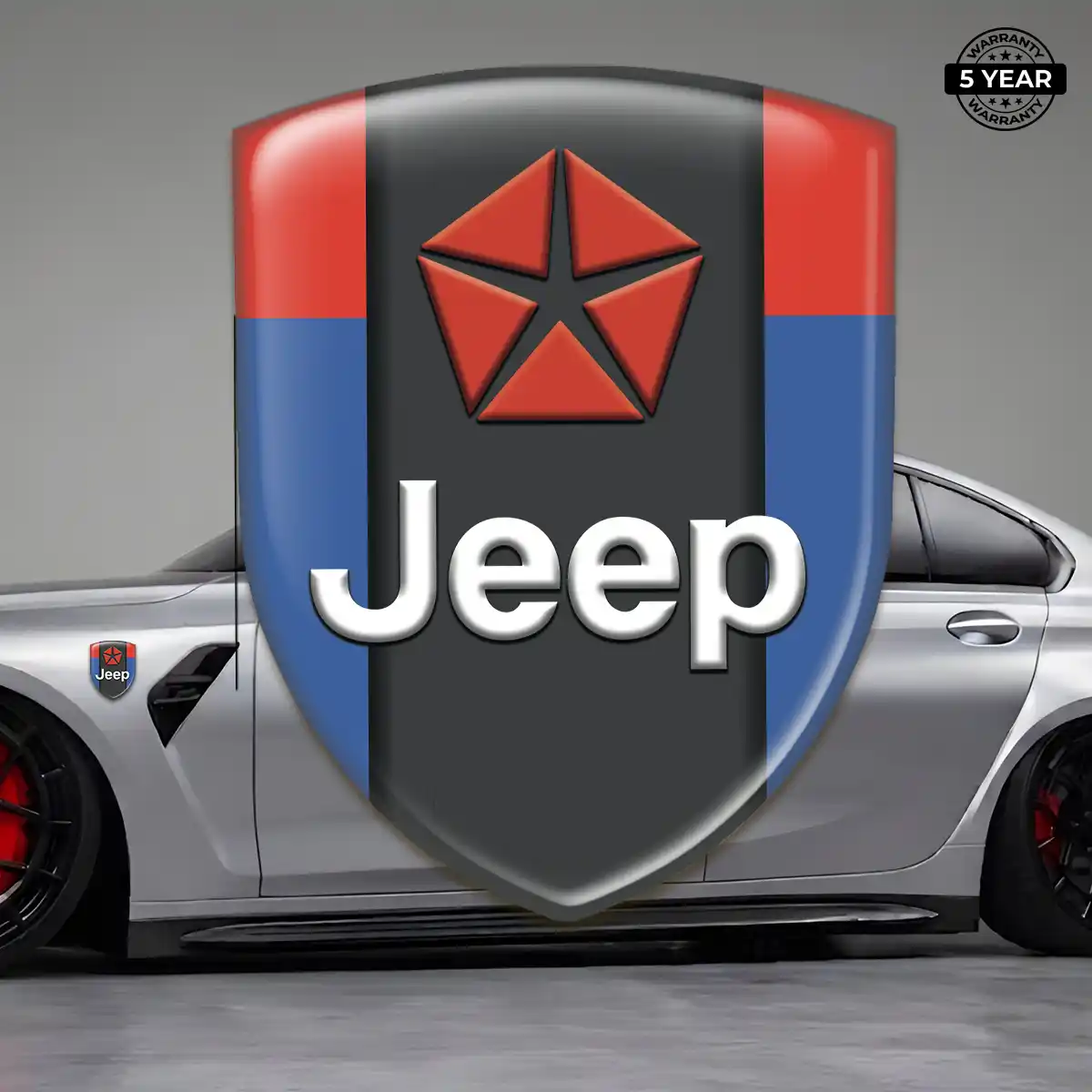 Jeep Sticker Resin Elite