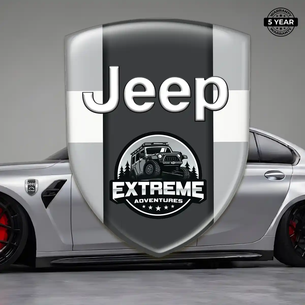 Jeep Sticker Resin Luxe