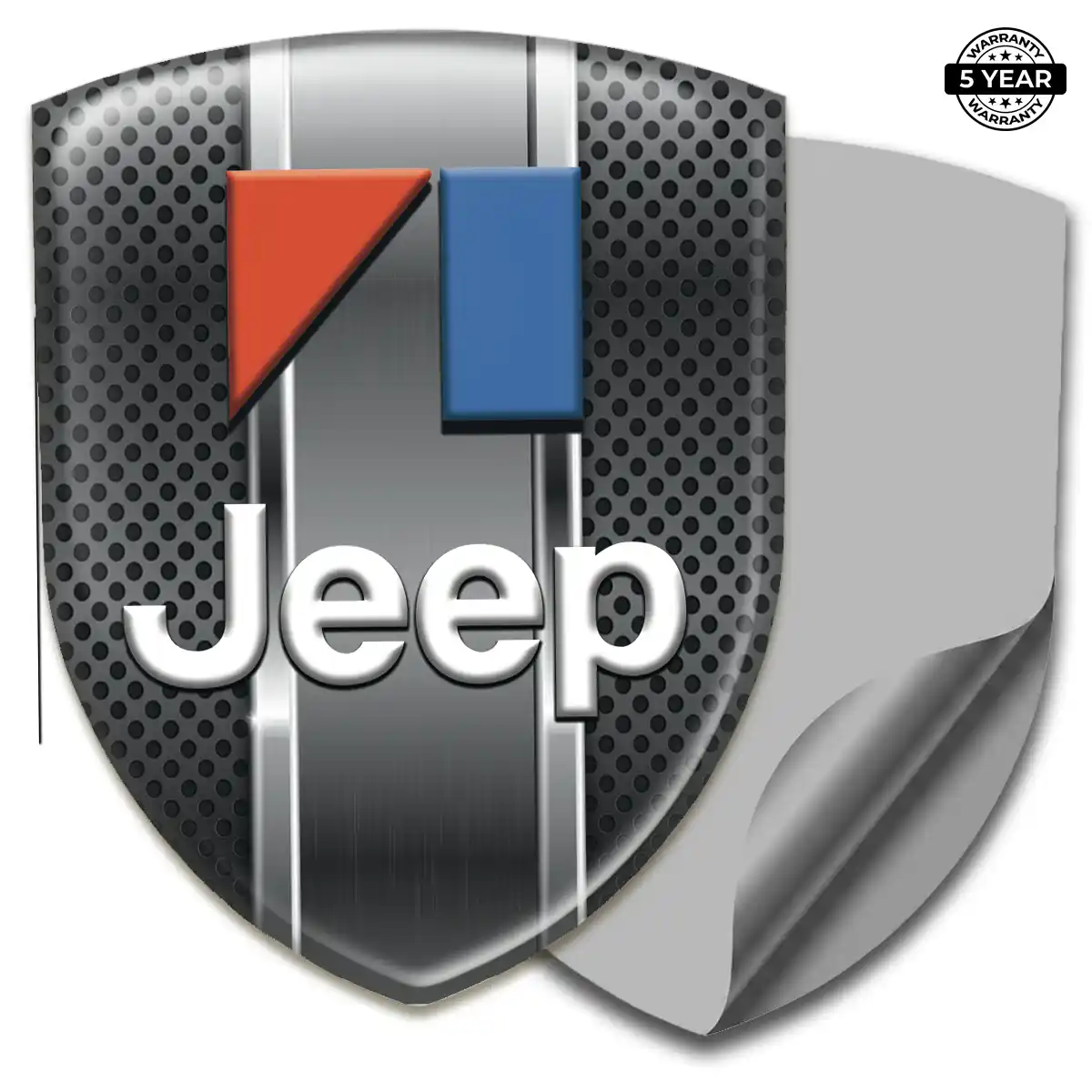 Jeep Vehicle Logo Sticker Cabin Style
