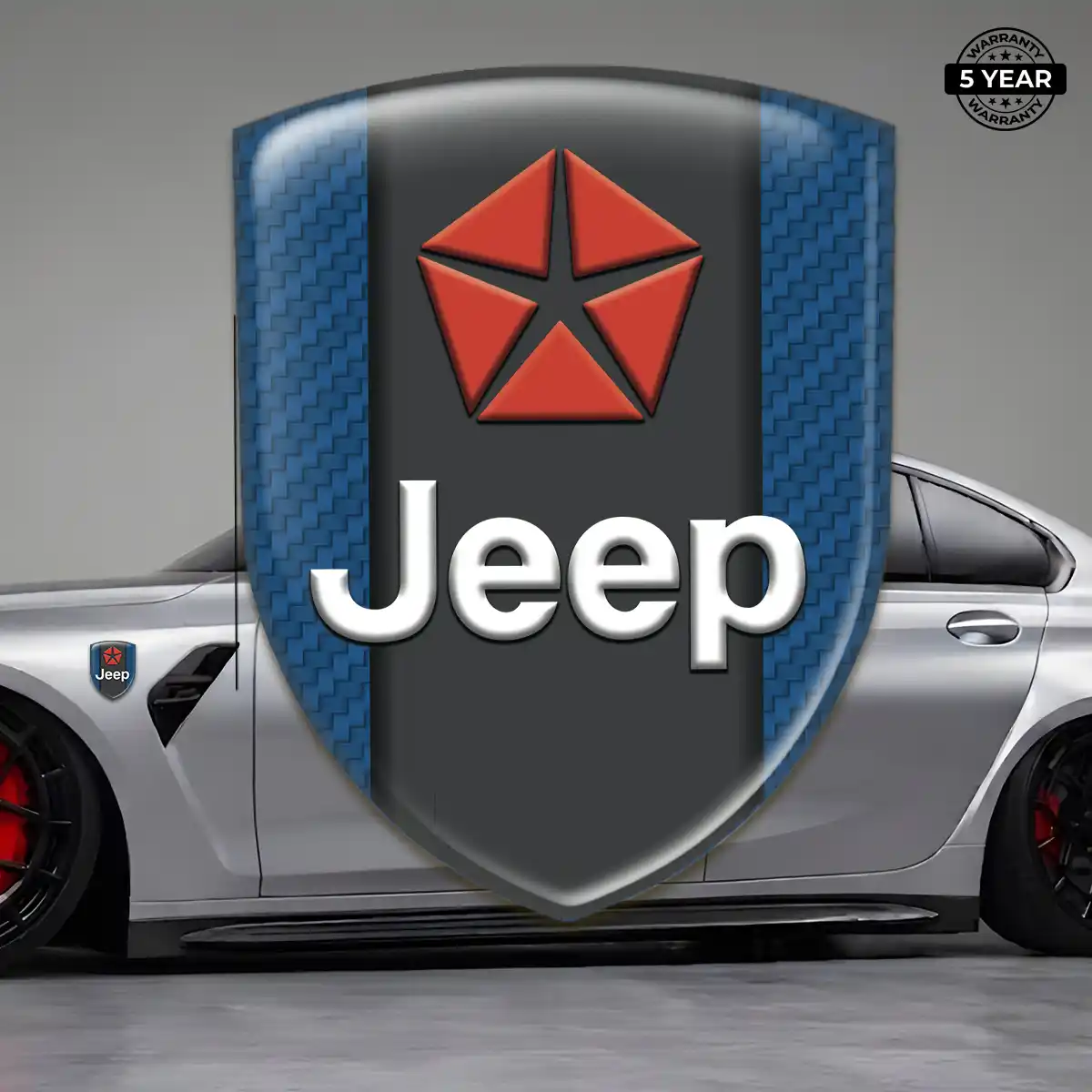 Jeep Vehicle Logo Sticker Elite Edition