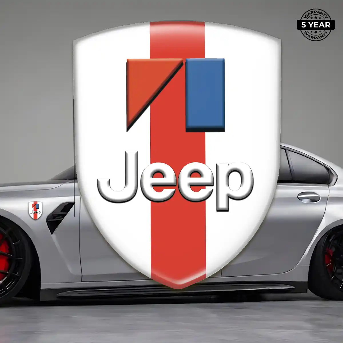 Jeep Vehicle Logo Sticker Exclusive Series