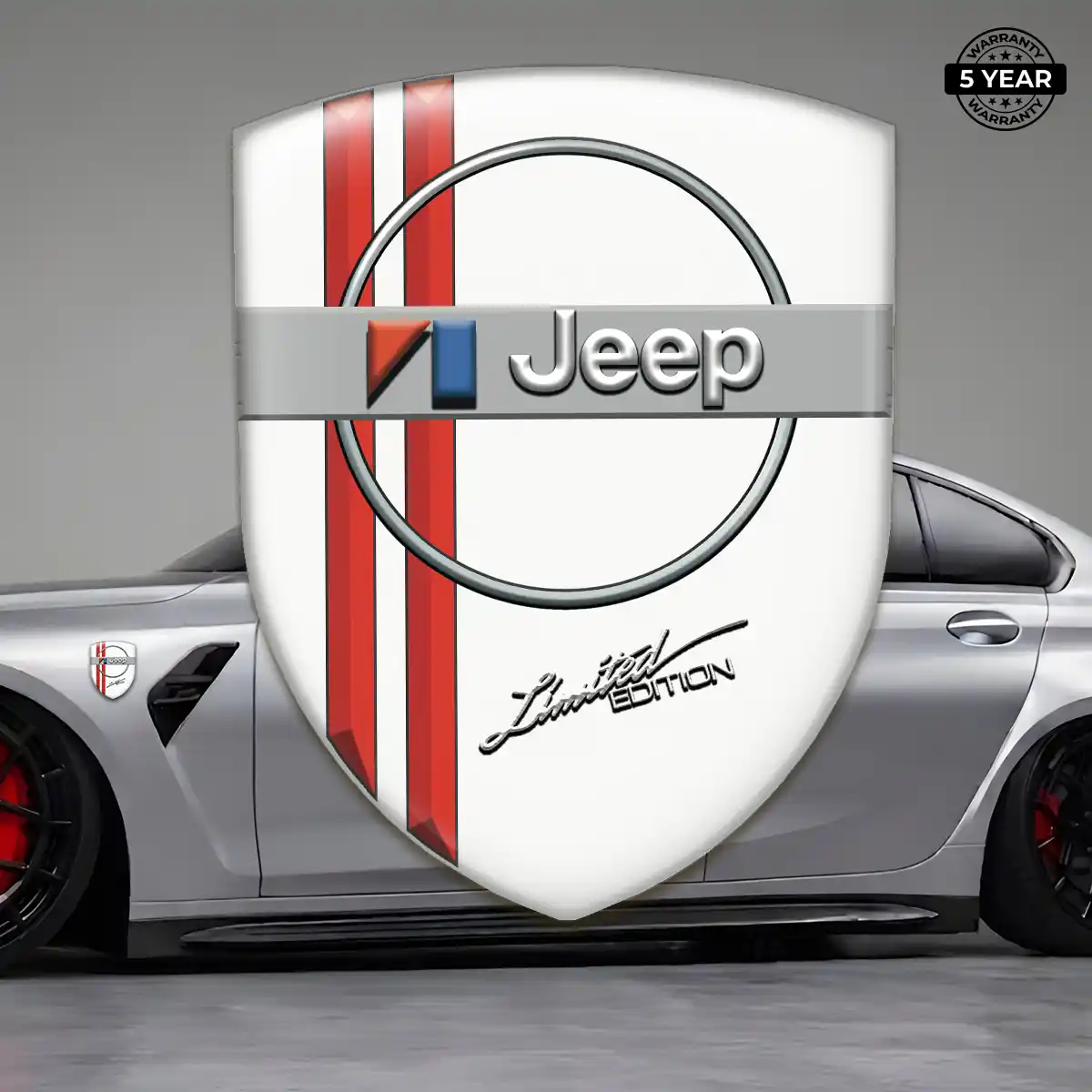Jeep Vehicle Logo Sticker Noble Edition