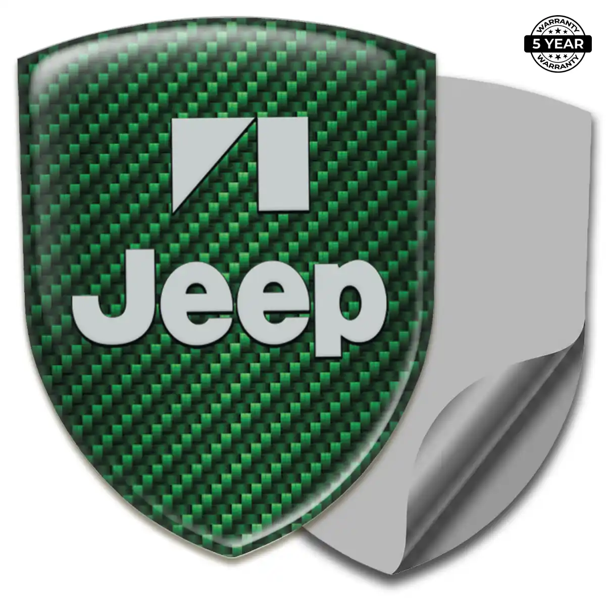 Jeep Vehicle Logo Sticker Premium Dome