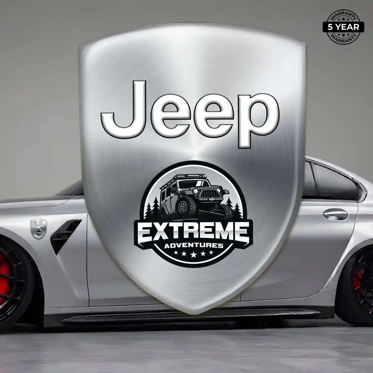 Jeep Vehicle Logo Sticker Signature Grade