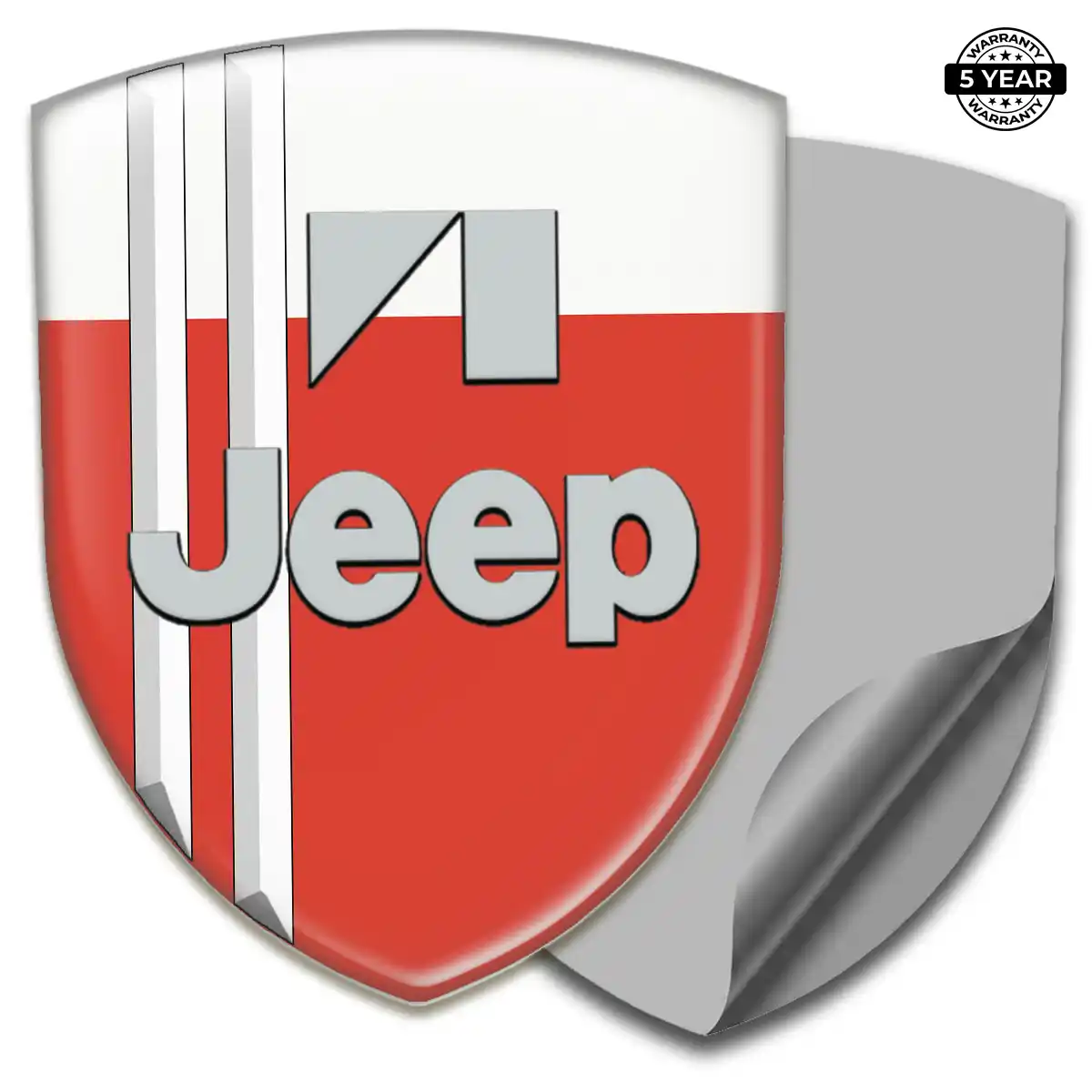 Jeep Vehicle Logo Sticker Sleek Style