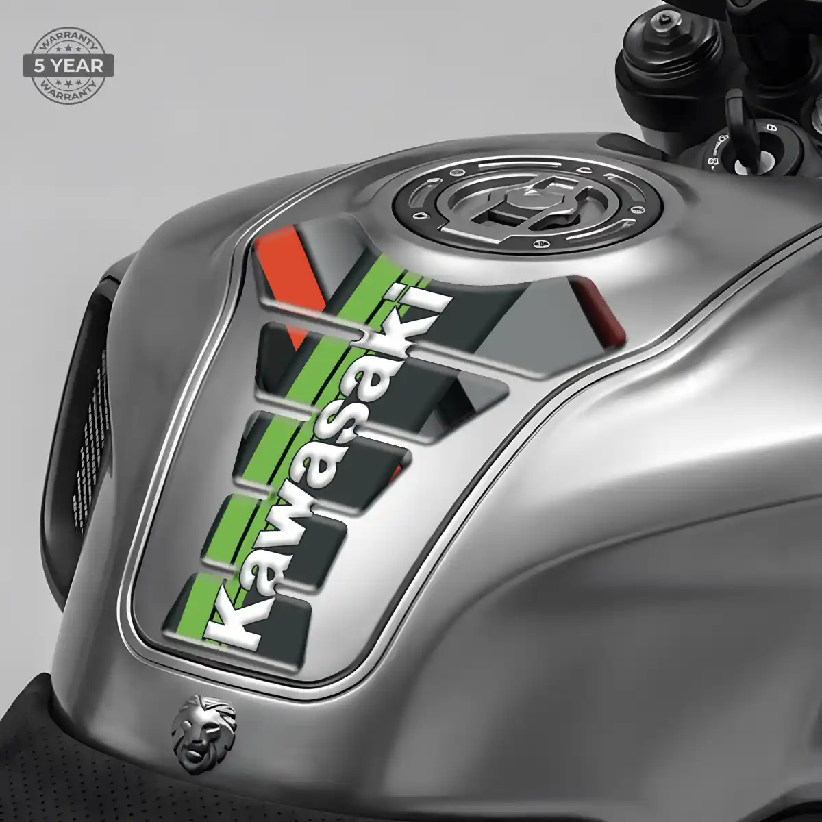 Kawasaki 3D Domed Tank Pad Noble Edition