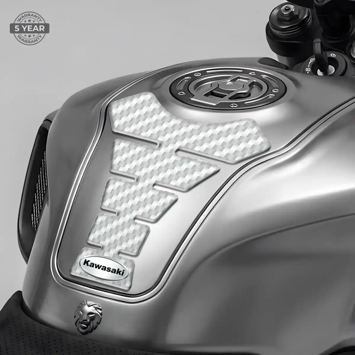 Kawasaki 3D Domed Tank Pad Prime Quality