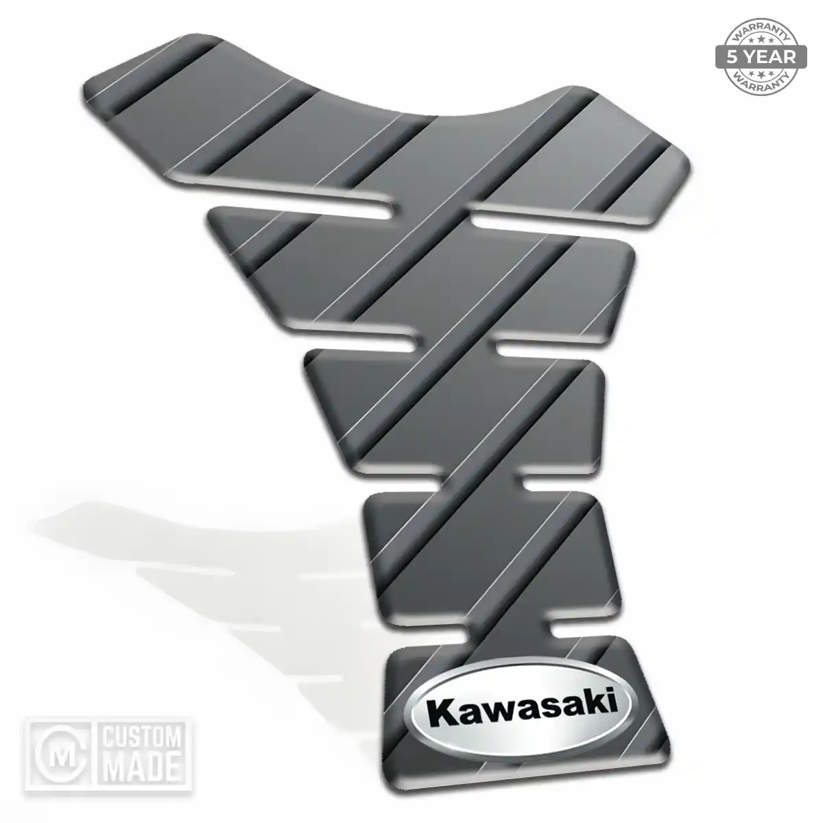 Kawasaki 3D Gel Tank Pad Refined Design