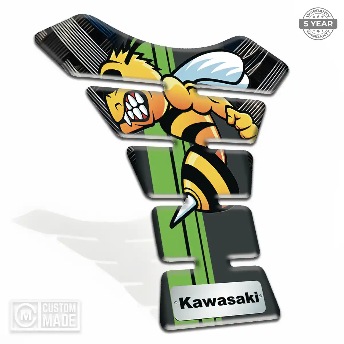 Kawasaki 3D Tank Pad Refined Design