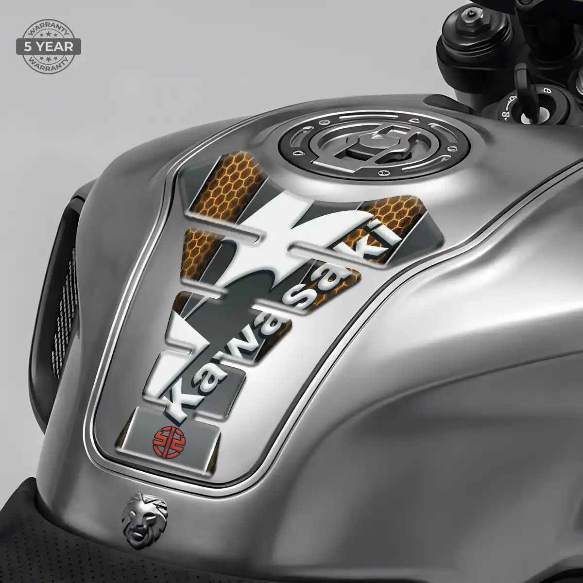 Kawasaki Domed Tank Pad Refined Design
