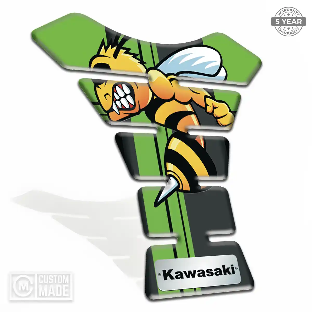 Kawasaki Domed Tank Sticker Prime Quality
